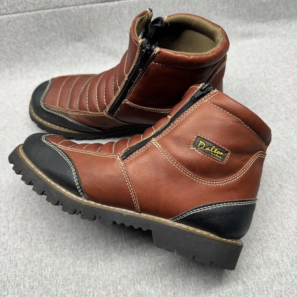dalton Work boots Men's 10.5 Zip Up Leather 3387 Shedron All Terrain Shoe Mexico